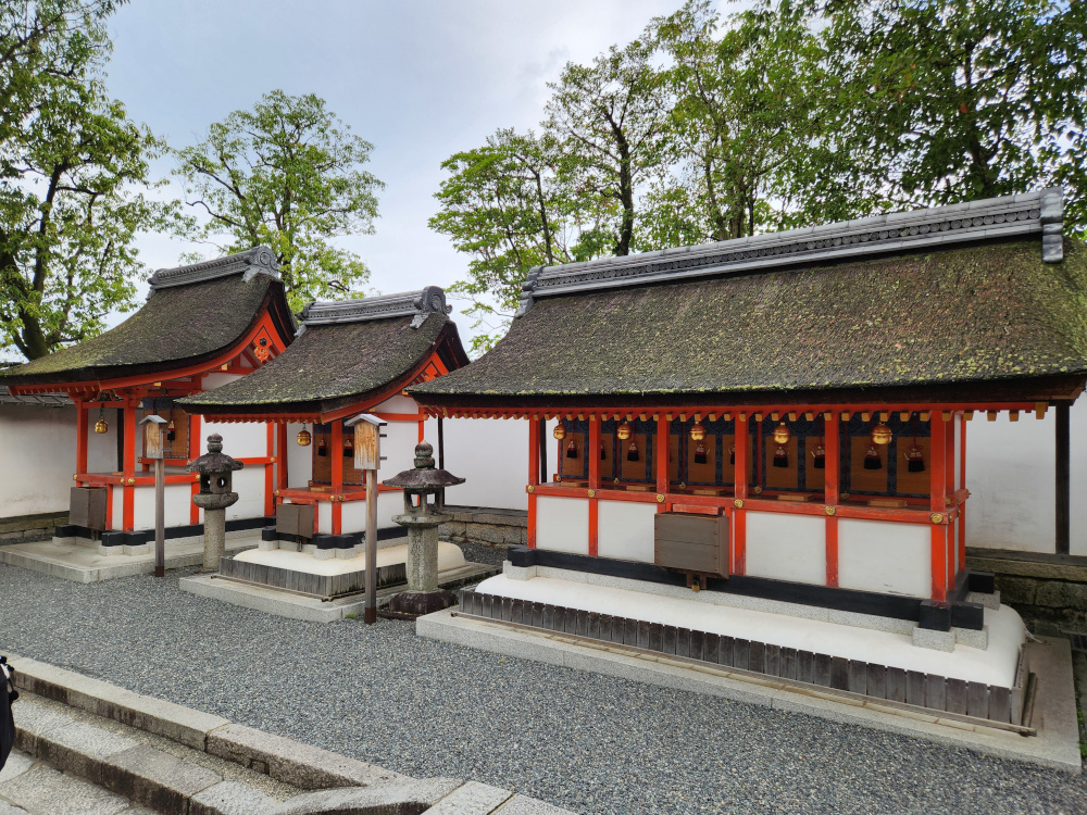 Buildings at fushimi inari