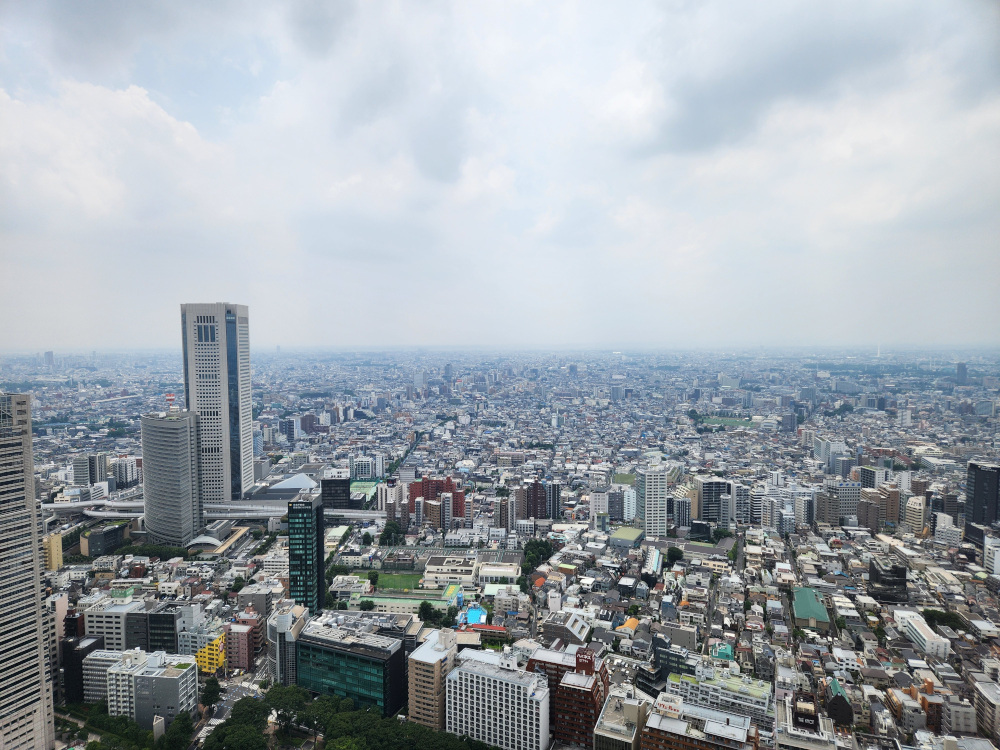 Another bird's eye view of Tokyo